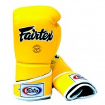 Перчатки боксерские Fairtex  (BGV-6 Yellow-Black)